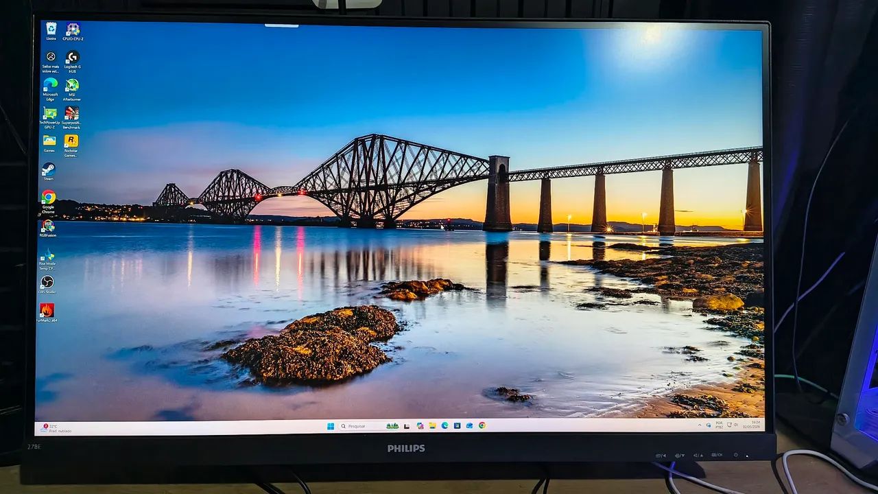 Monitor 4k Philips 278e 60hz 27 polegadas 443789704000317443