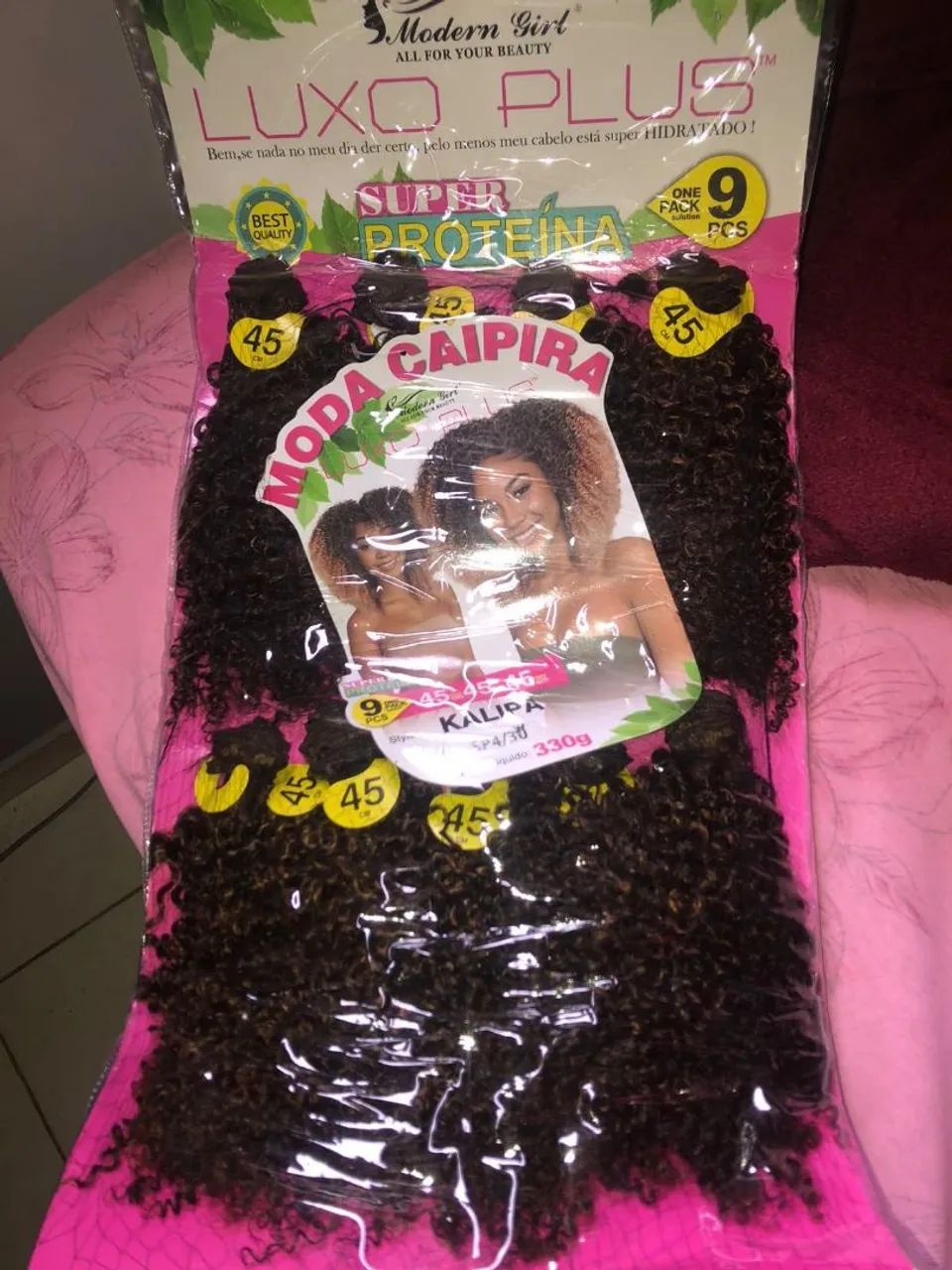 Cabelo luxo plus 45cm 