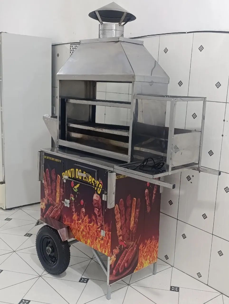 Carrinho de churrasco  - Foto 5