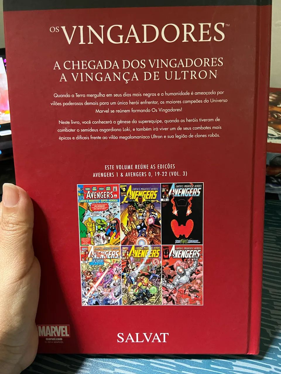 HQ HERÓIS MAIS PODEROSOS DA MARVEL: VINGADORES  - Foto 2