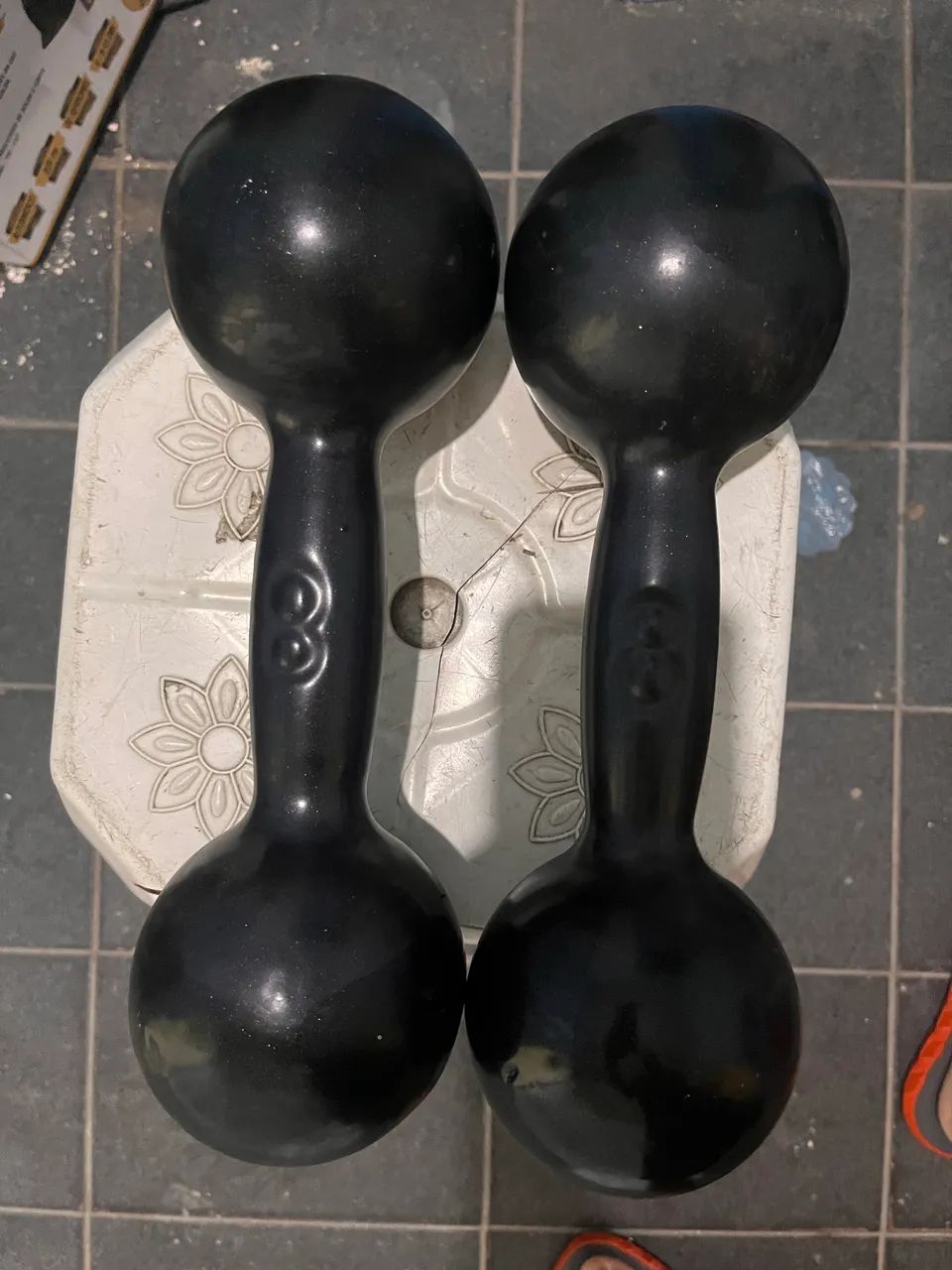 Halteres de 8kg cada