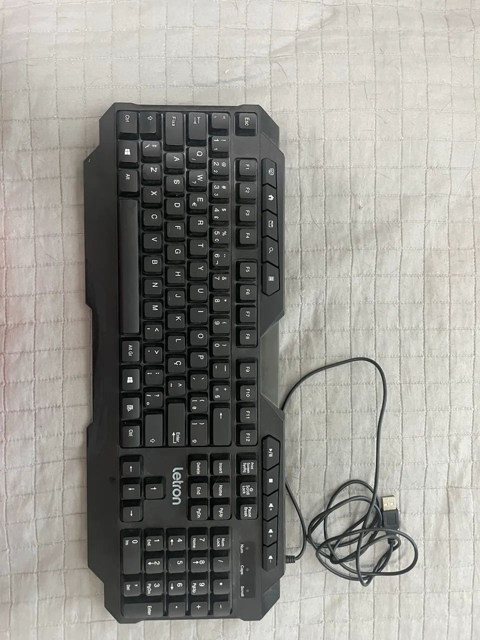Teclado membrana Letron (Com Led)