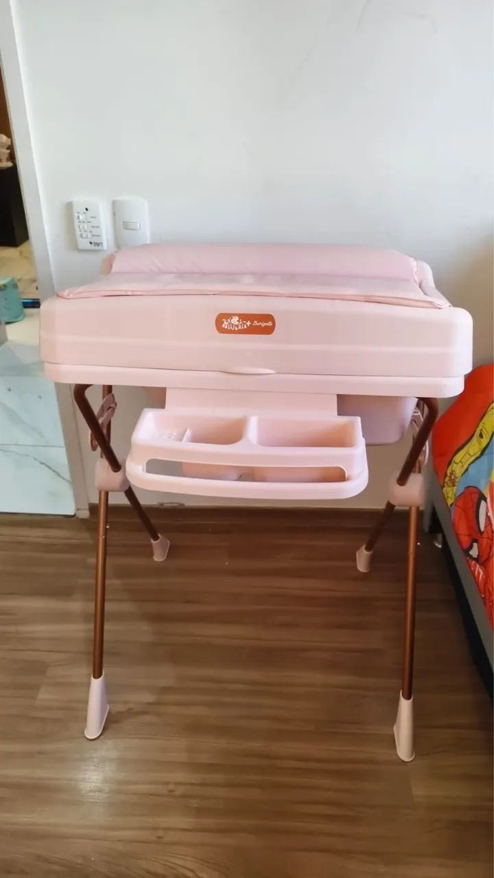 Banheira de Bebê Rosa - Excelente Estado - Foto 2