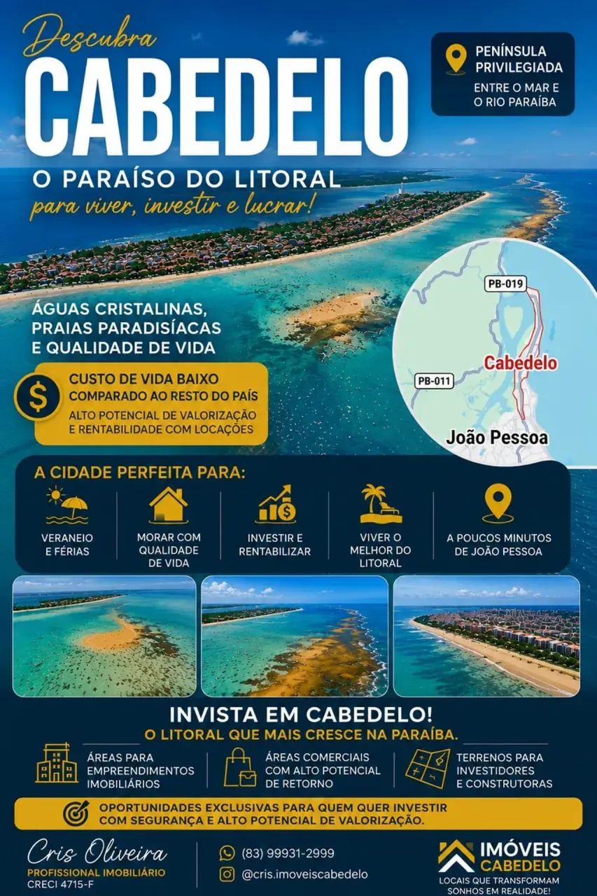 Lotes a venda  Portal do Poço - Cabedelo - PB bem próximo a Intermares