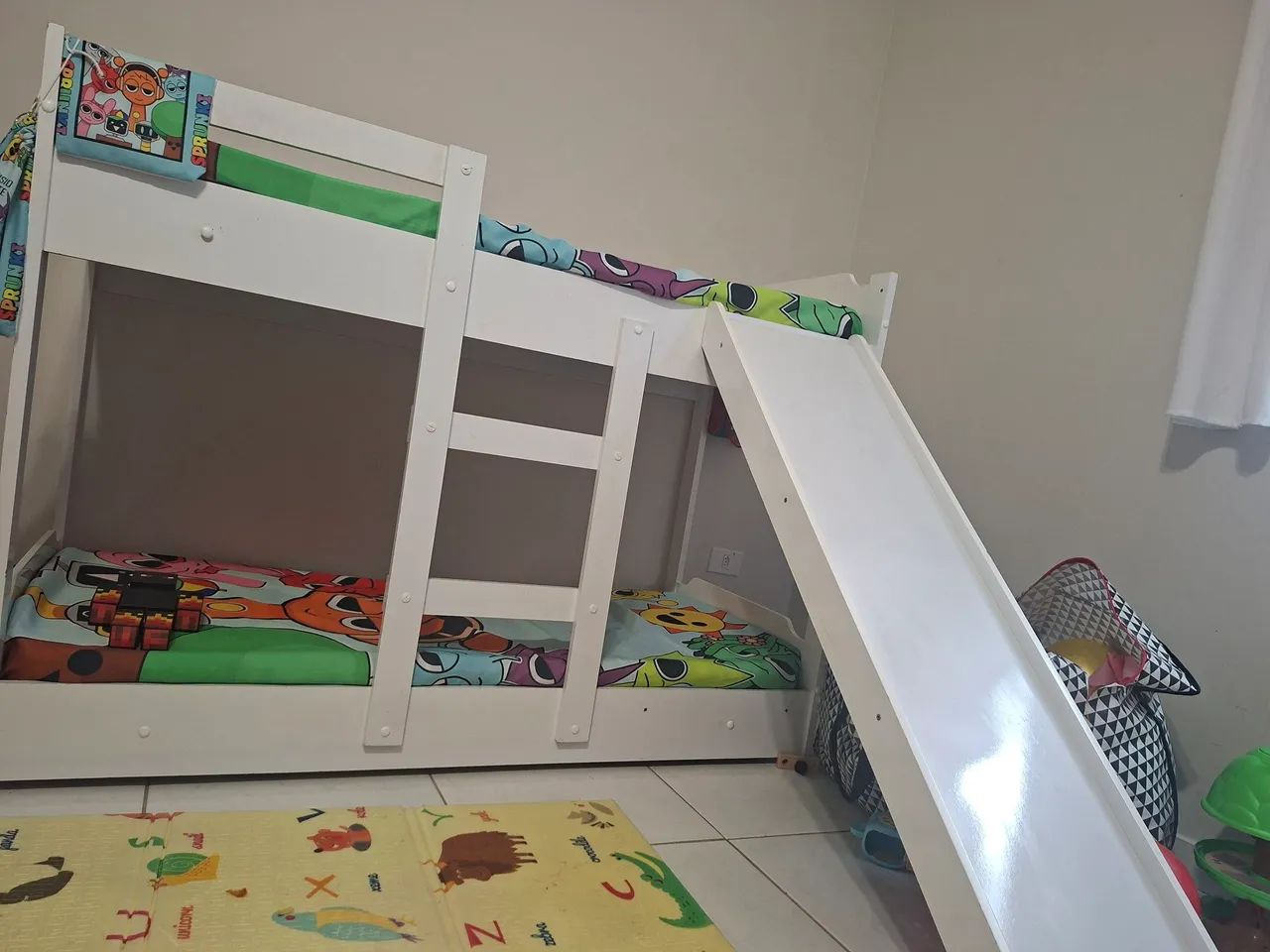 Beliche infantil com escorregador - Foto 2