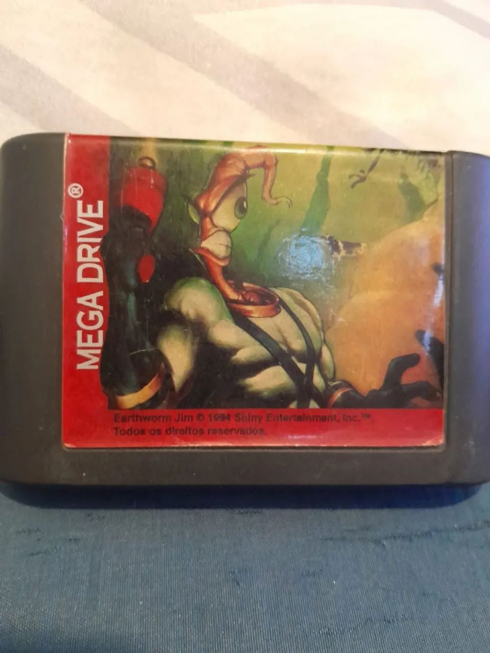 Jogo Earthworm Jim  Mega Drive 