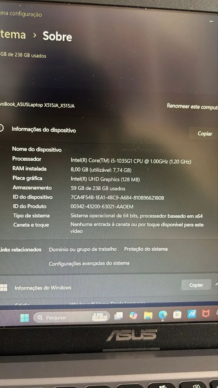 Notebook Asus  - Foto 4