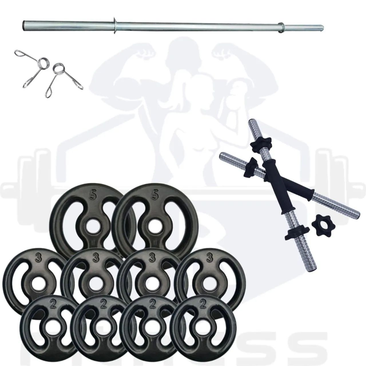 KIT MUSCULAÇÃO JR
