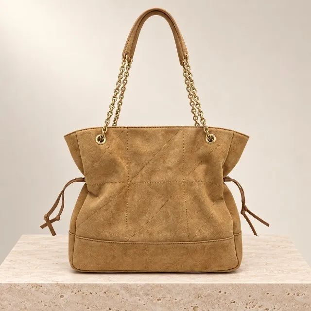 Bolsa Saint Laurent Jamie Shopper marrom - Foto 3