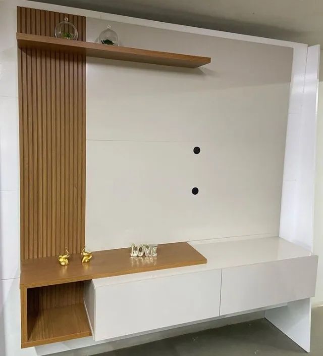 Home P/TV Até 60Polegadas Suspenso 1.60M. São Produtos Novos Direto de Fábrica P/Sua Casa. - Foto 4