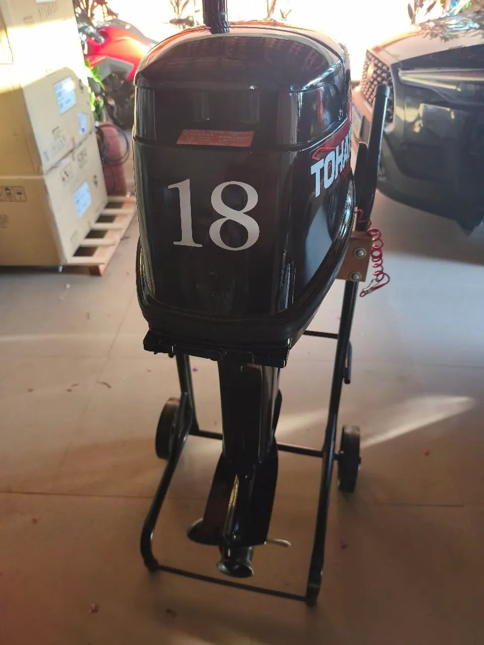 Motor de Popa 18HP Tohatsu 2012 - Foto 2