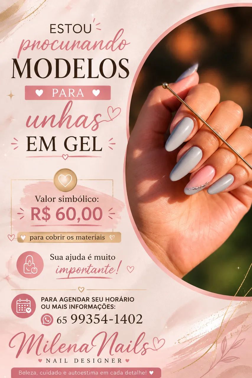 Modelo para alongamento moldeF1