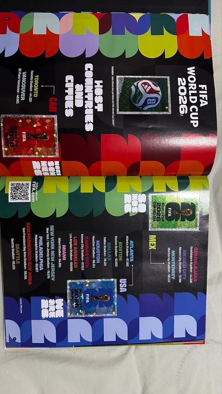 Álbum da copa 2026 completo  - Foto 2