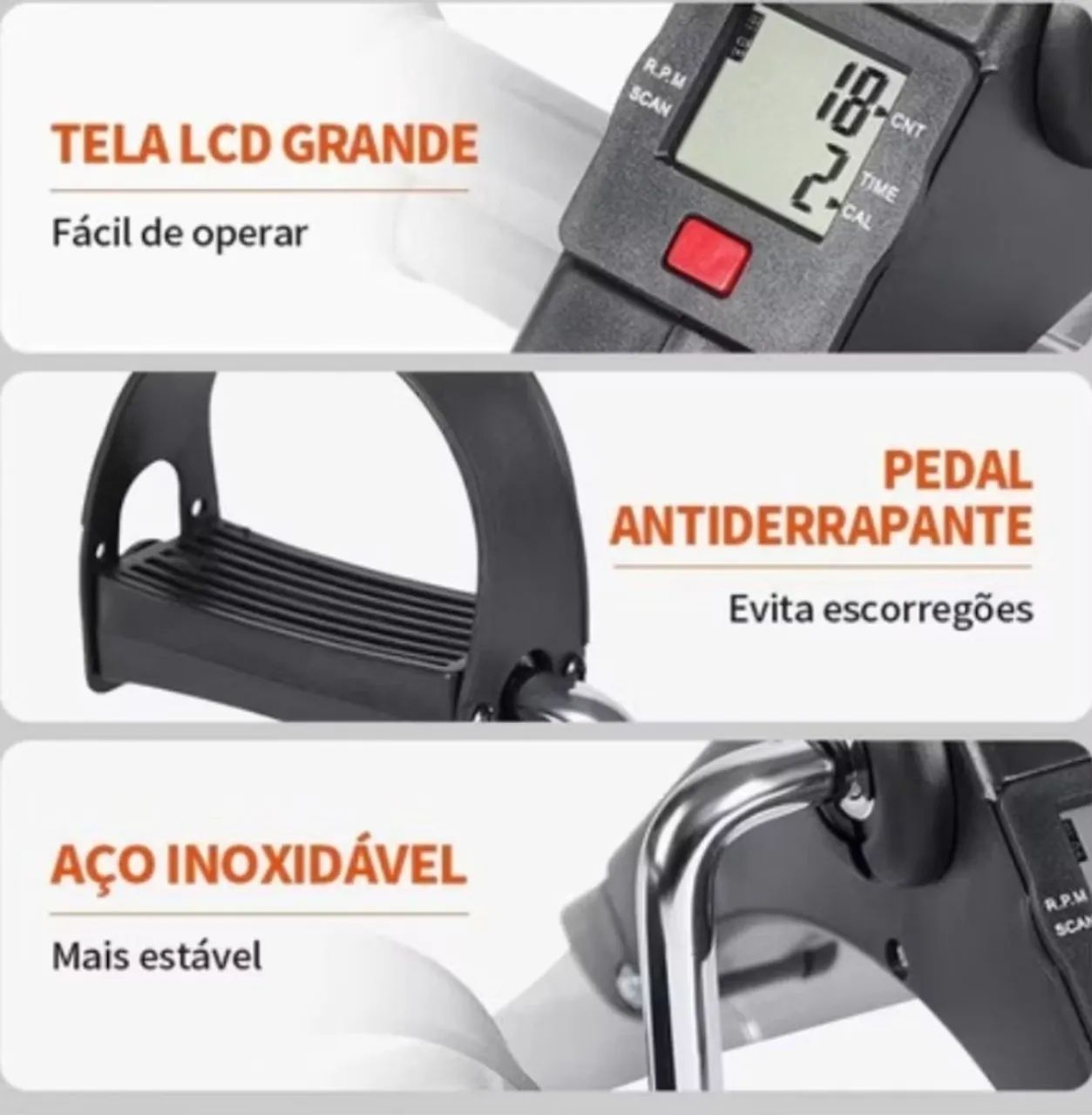 Bicicleta Ergométrica Portátil  - Foto 3