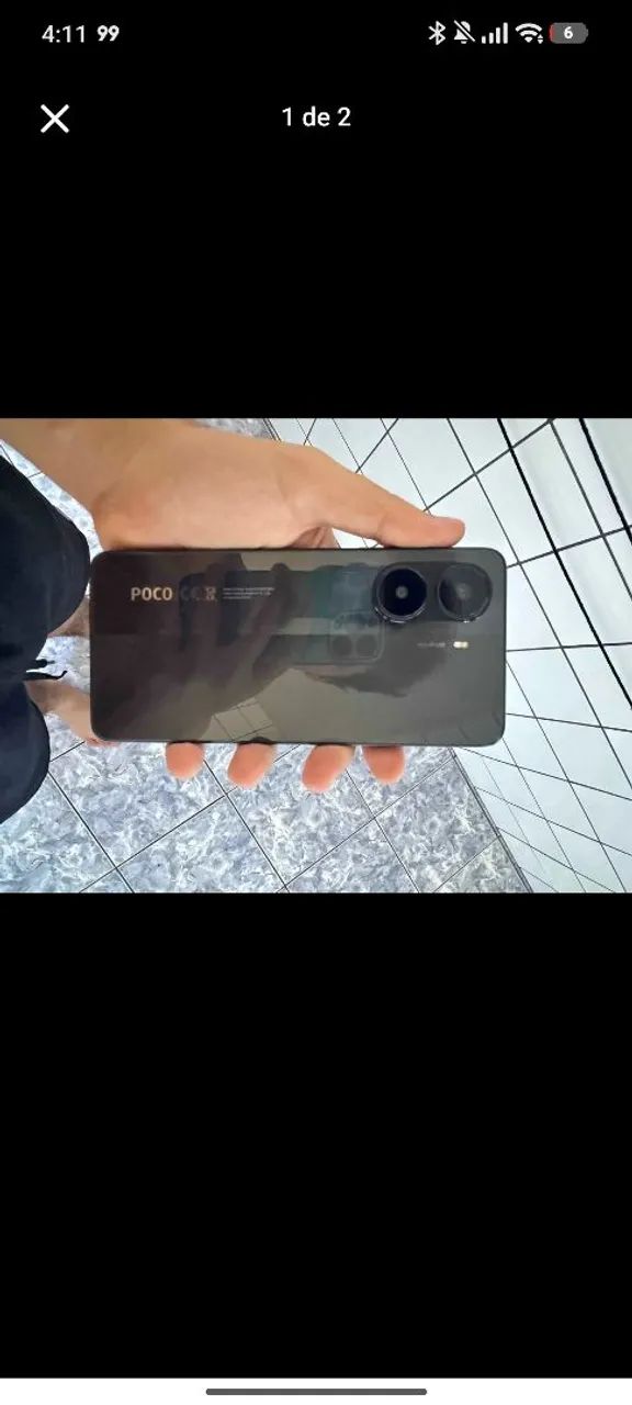 Poco X7 Pro troco em iPhone Pro Max - Foto 2