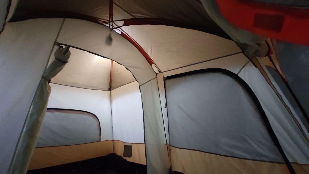 BARRACA CAMPING NOVA 3,80 X 2,60 e 1,90 Altura - Foto 2