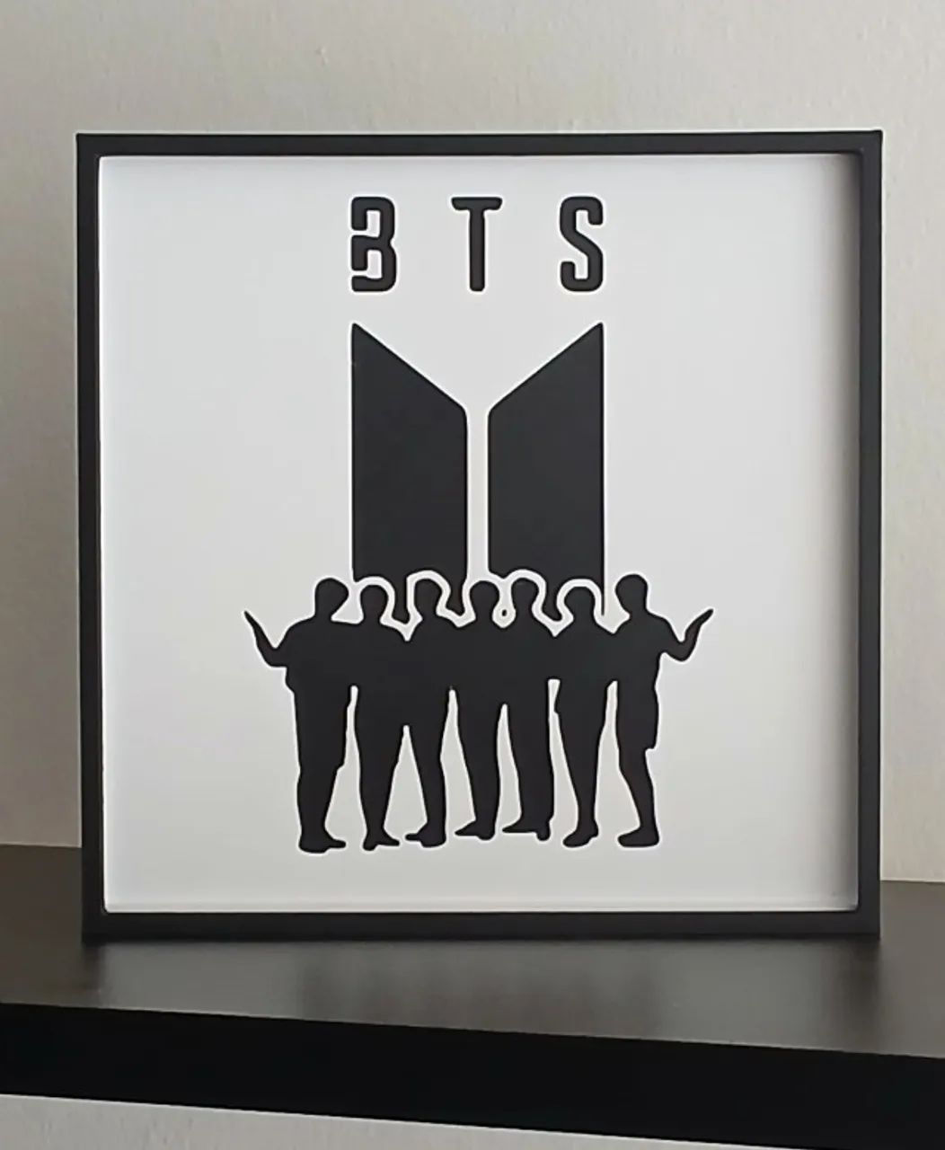 BTS - Caixa decorativa do grupo BTS
