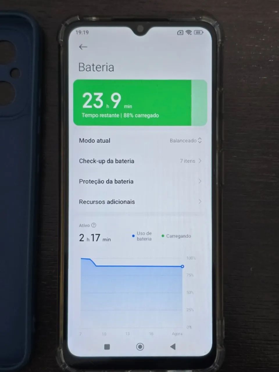 Celular Redmi 12C impecável com acessórios - Foto 2