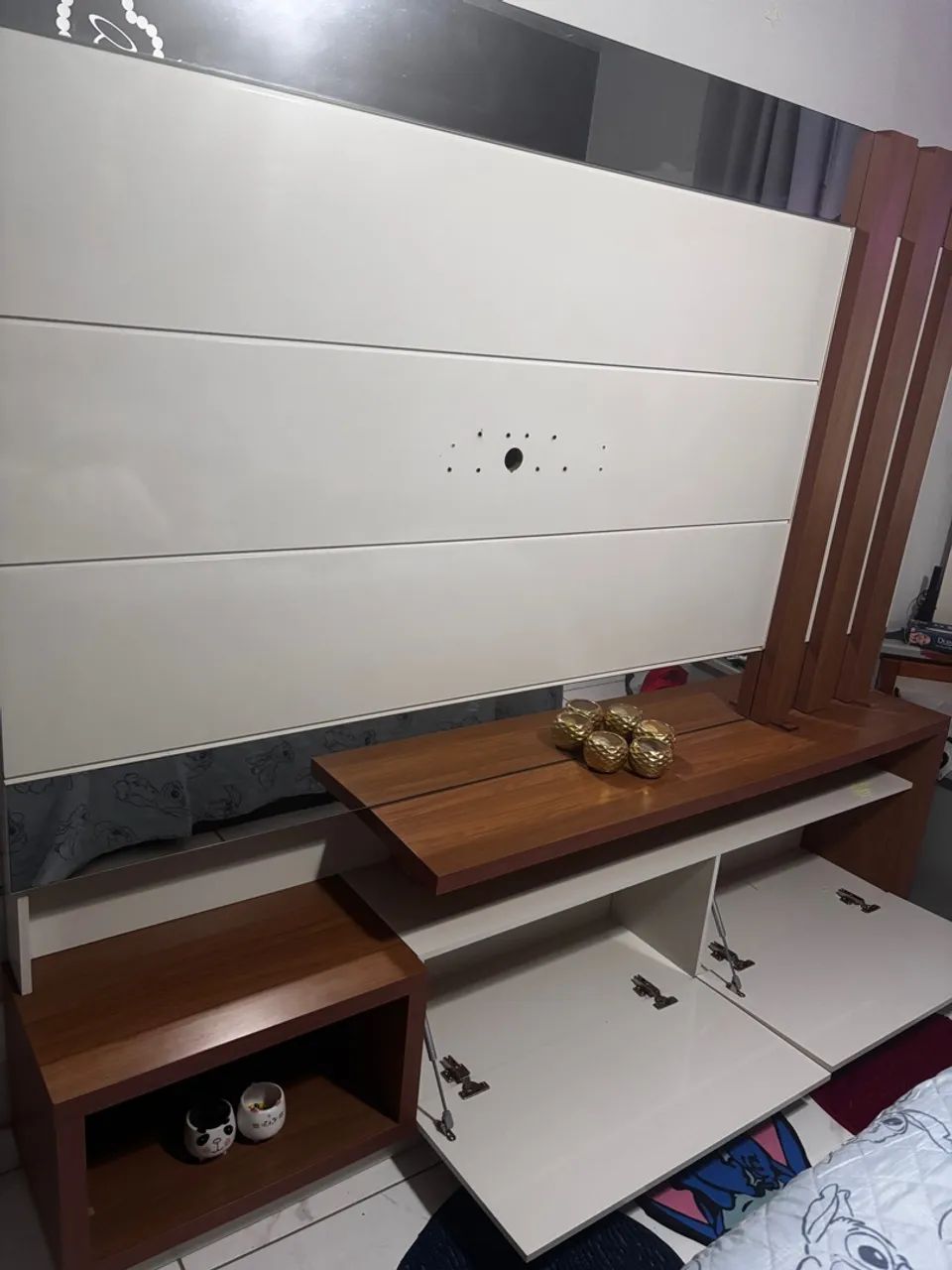 Rack TV Dalla Costa 100% MDF - Foto 4