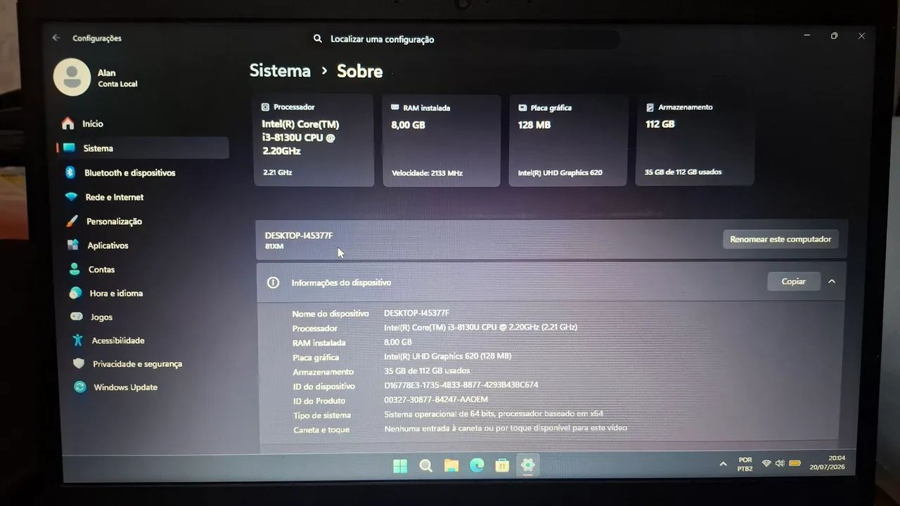 Notebook Lenovo S145  - Foto 4