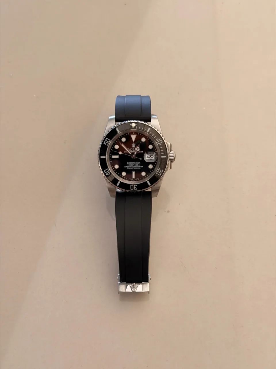 Rolex submariner date + Pulseira oysterflex 
