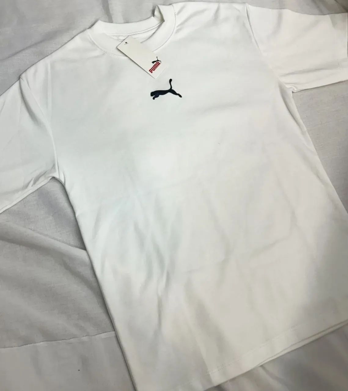 Camiseta Puma Branca - Estilo, Qualidade e Conforto! - Foto 2