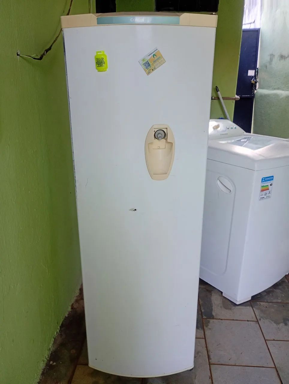 Geladeira com defeito 