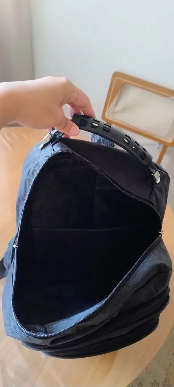 Mochila Preta espaços para notebook  - Foto 3