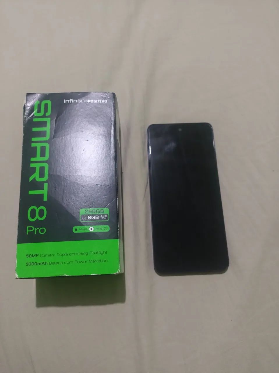 INFINIX 8PRO  256G COM 8GB 4RAM+4 - Foto 4