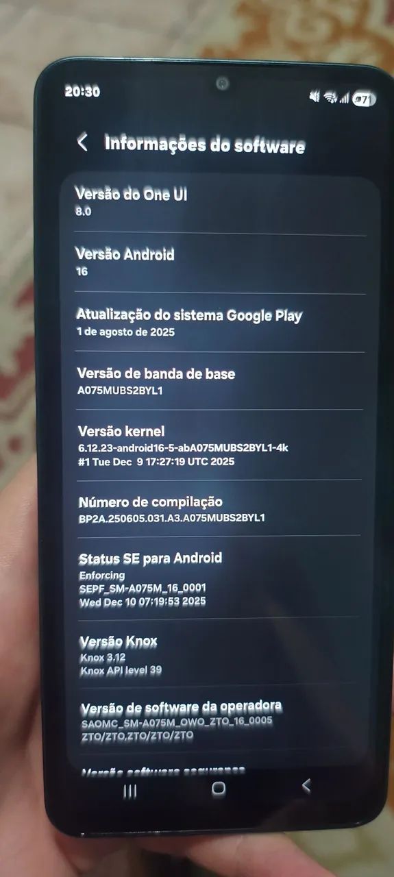 SMARTPHONE SAMSUNG GALAXY AO7 NOVO VERDE COM NF.  - Foto 5