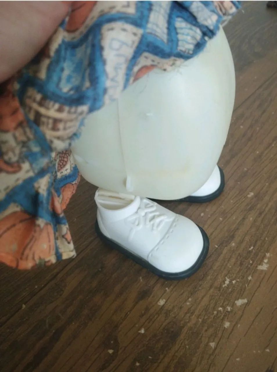 boneca de pano com caixa de músical - Foto 3