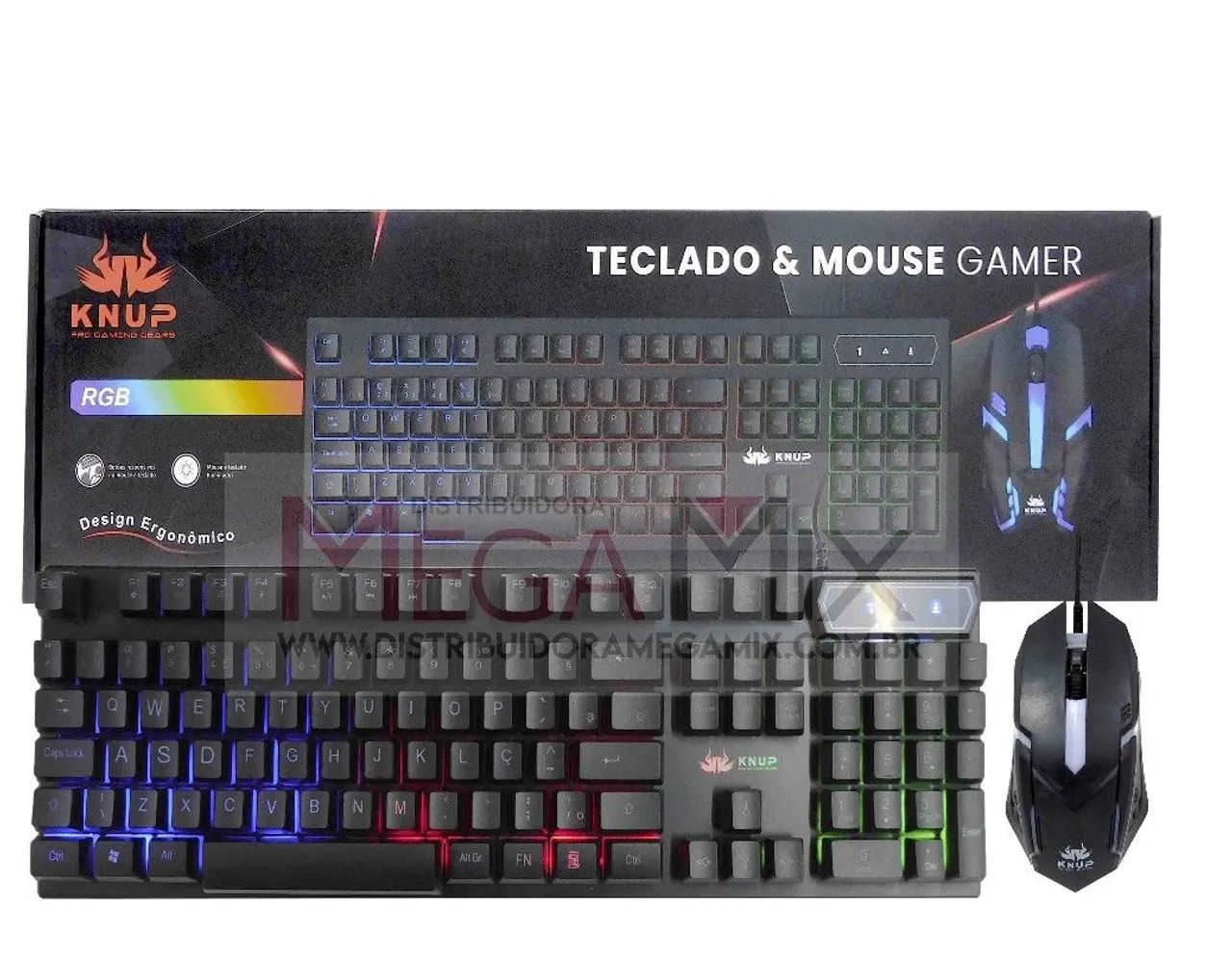 Kit teclado e mouse gamer - Foto 2