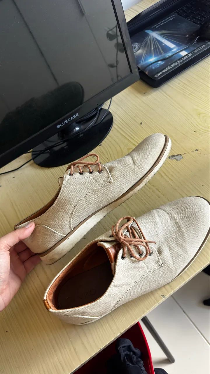 Sapato casual branco 