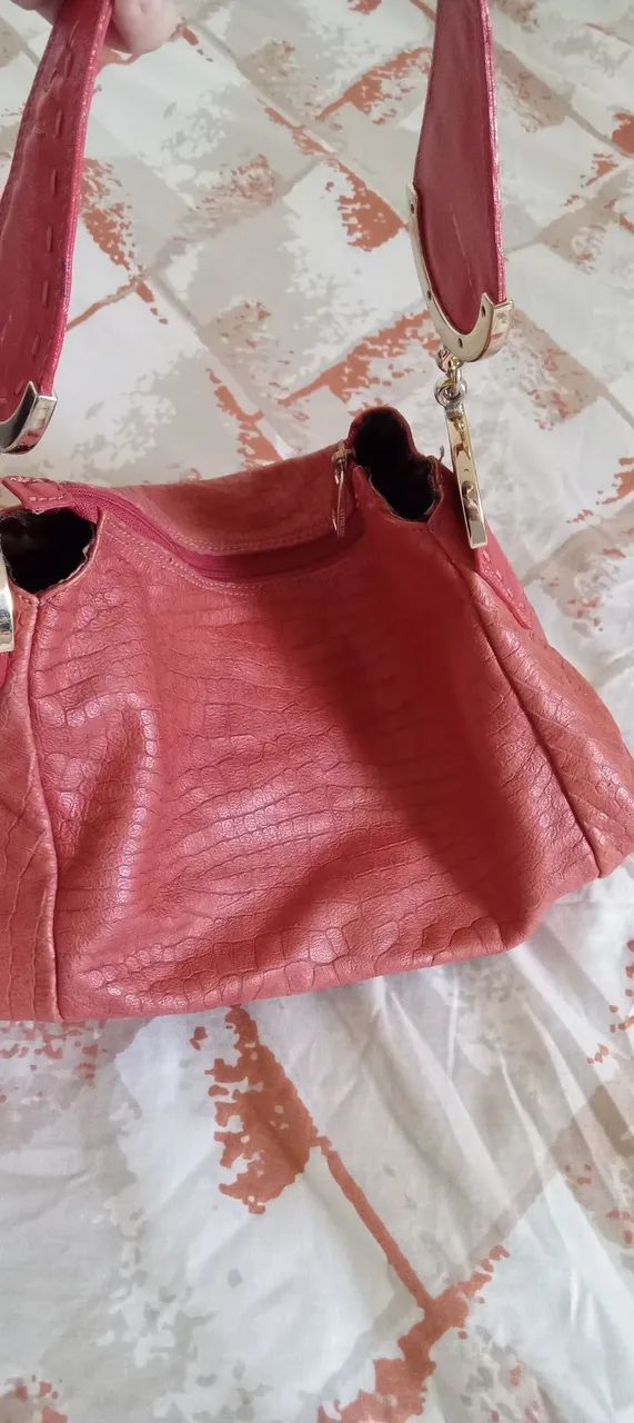 Bolsa couro legítimo ,Luz da lua.