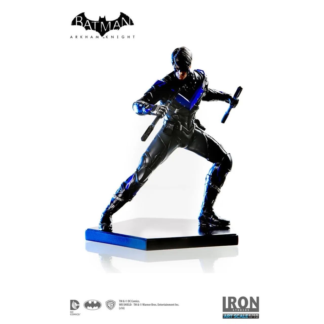 Harley Quinn + Nightwing - Batman Arkham Knight Series - 1/10 - Iron Studios - Foto 5