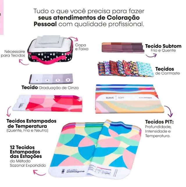 Tecidos coloração pessoal - Foto 2