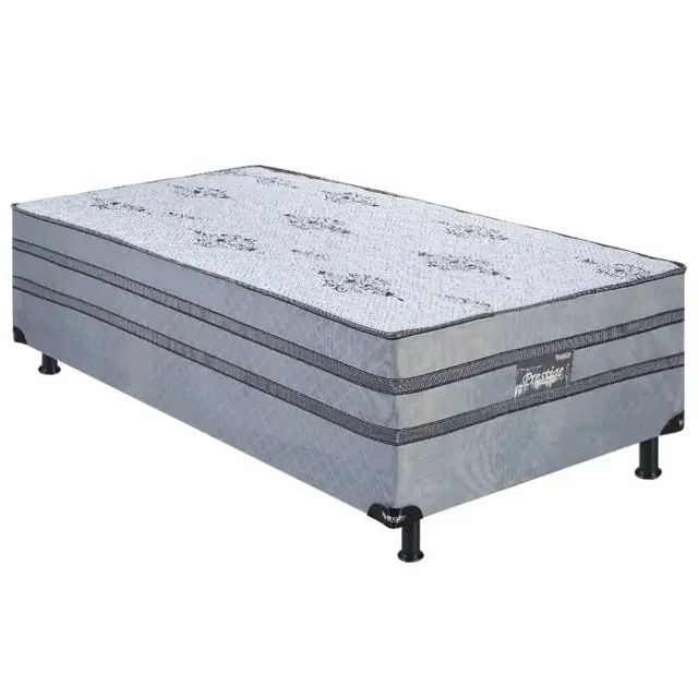 Cama Box Prestige Solteiro com Molas Ensacadas 88x188x60cm