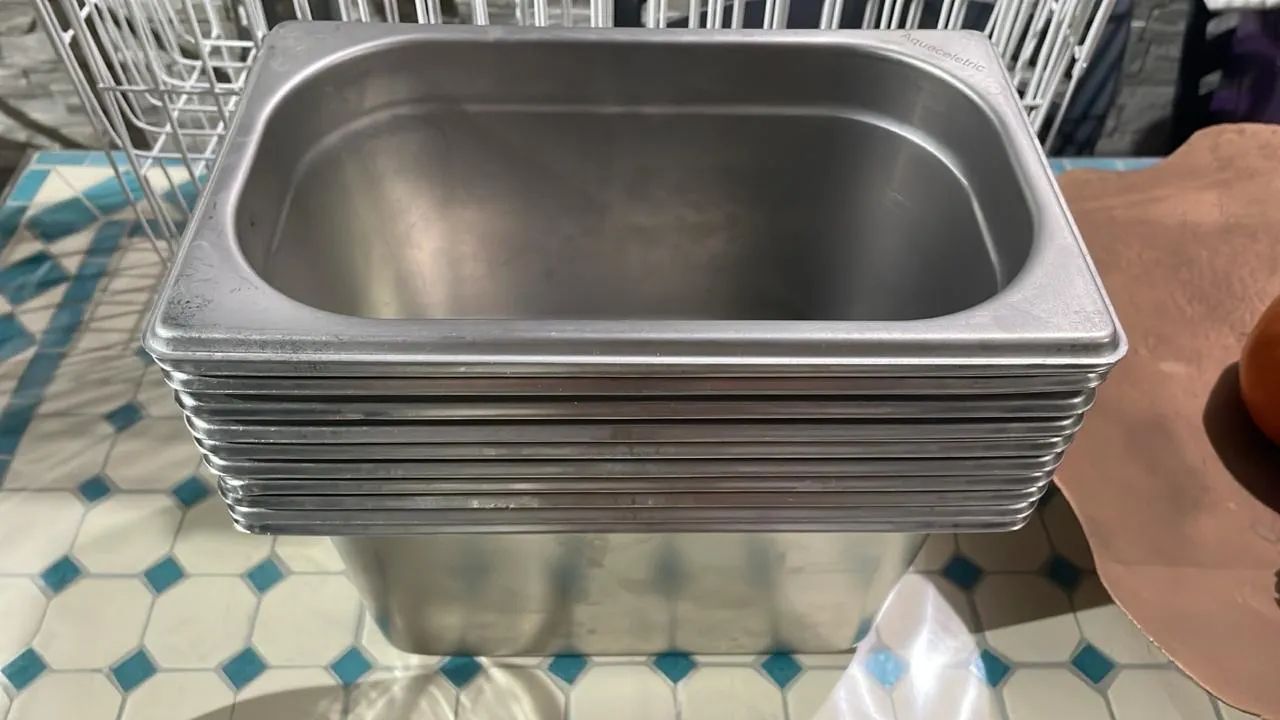 Cuba em inox 