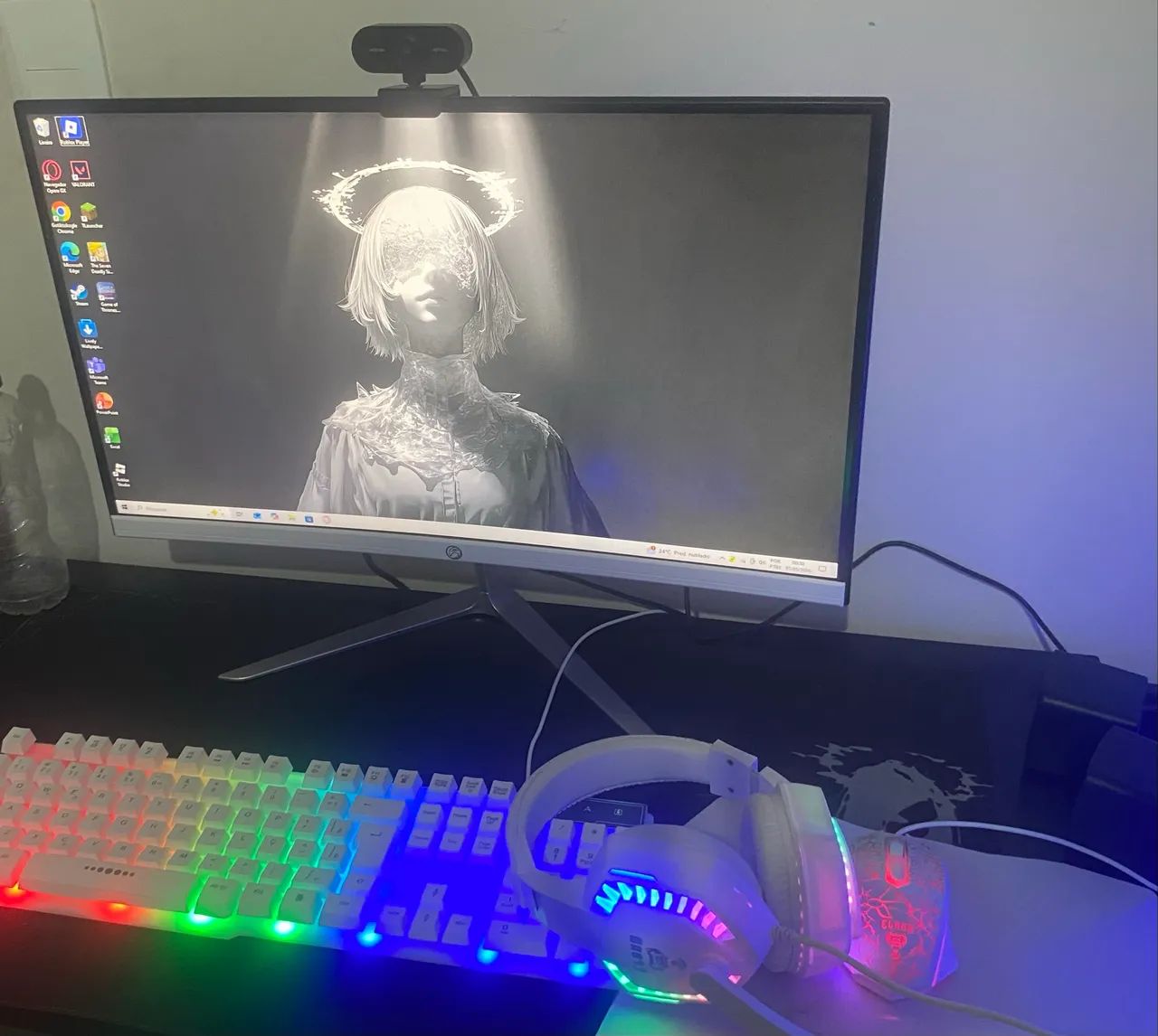 Monitor + Periféricos 