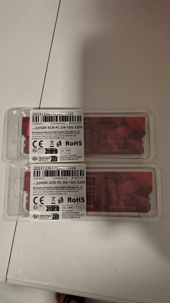 RAM DDR4 32GB (2X16GB) JUHOR - Foto 2