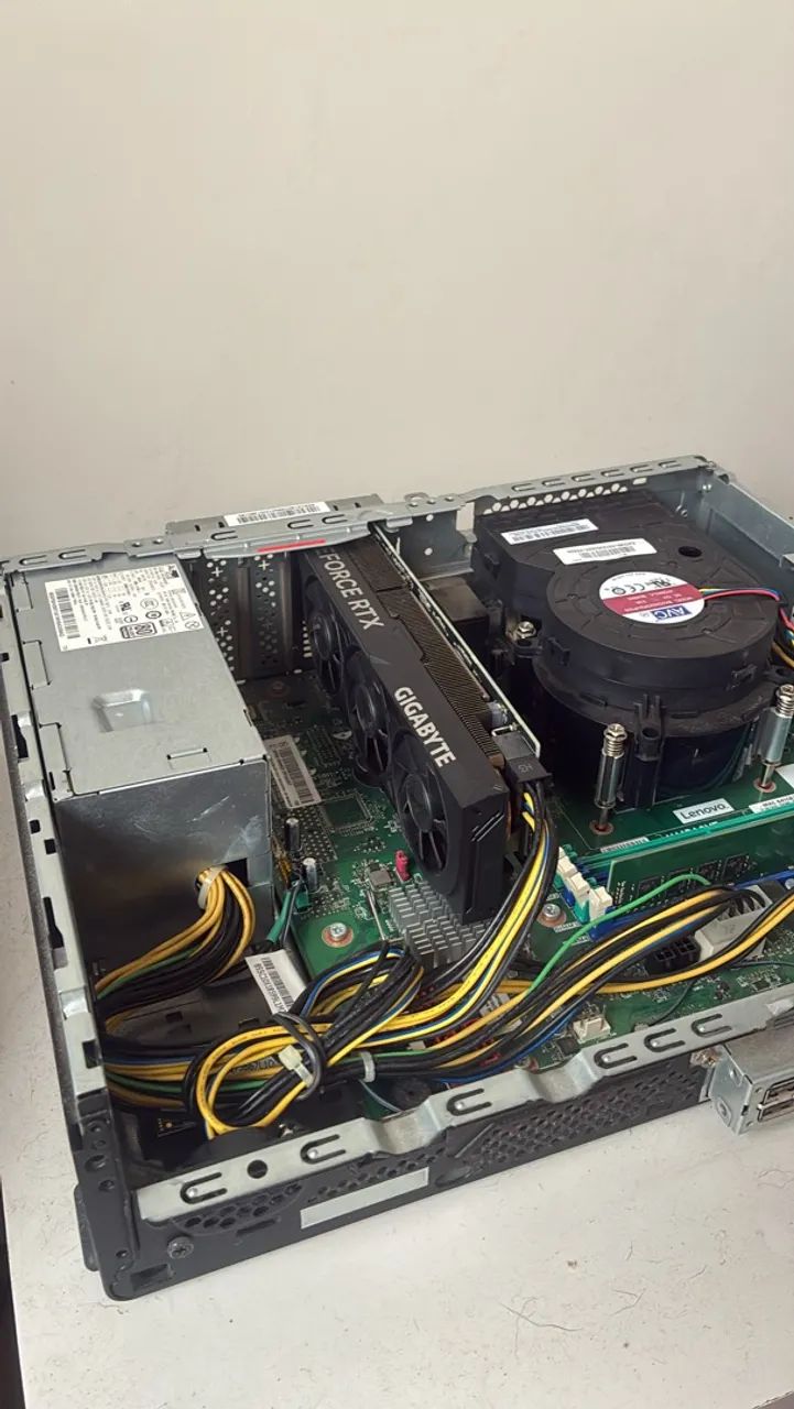 Pc thinkcentre m75s com 32gb ram Nvme e placa de video 4060 8gb - Foto 4