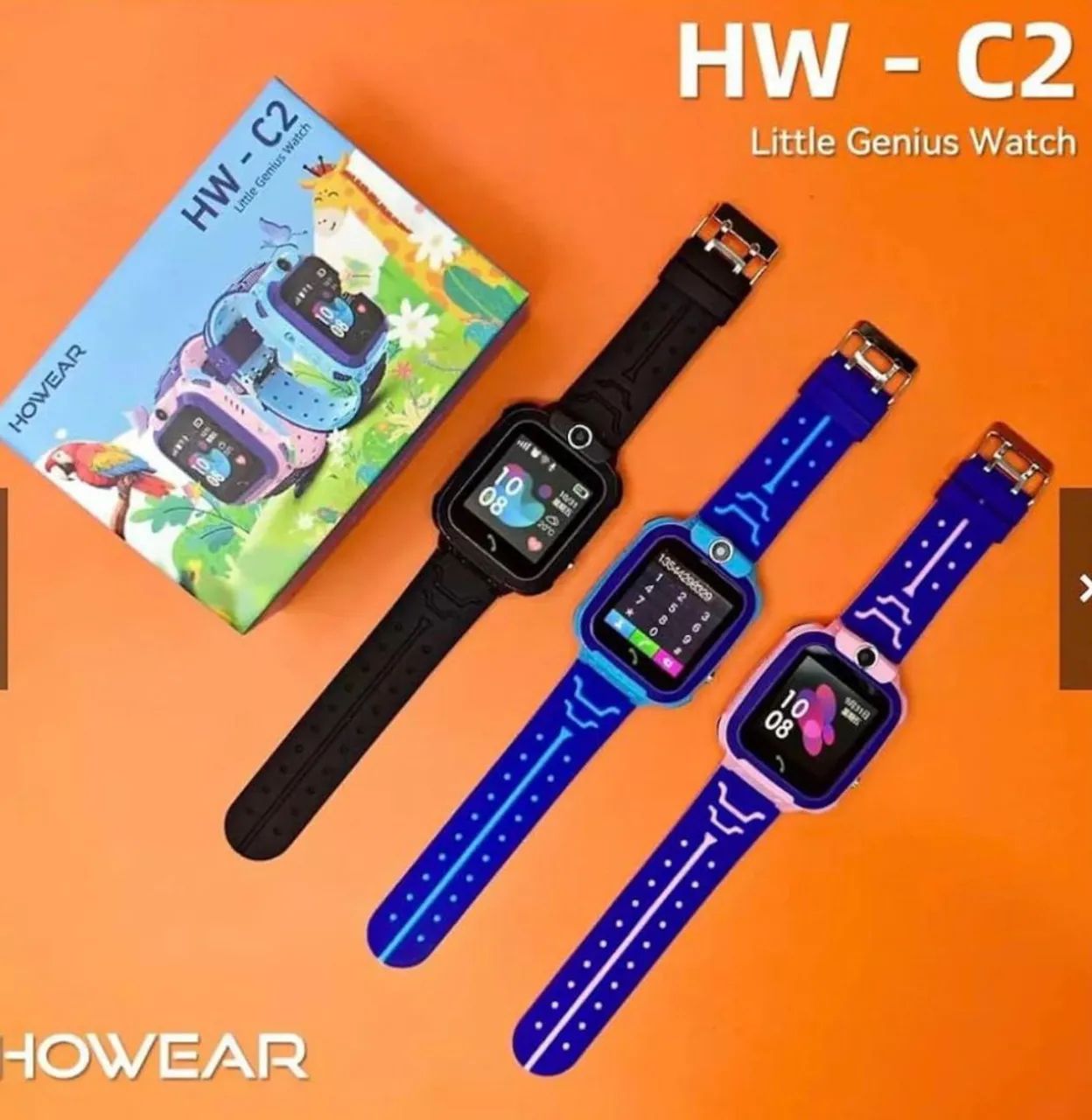 Relógios infantis smartwatch 