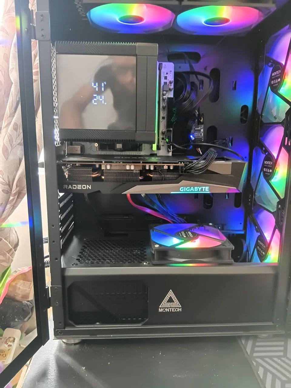 Cpu Ryzen 7 5700x com Rx7600  - Foto 2