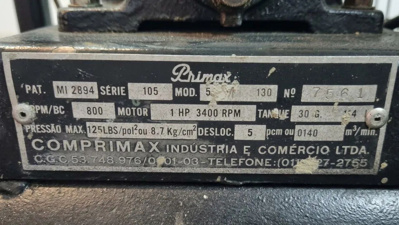 Compressor comprimax 114L - Foto 4