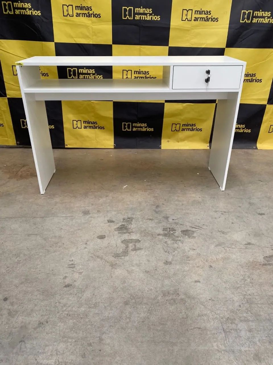 Escrivaninha 01 gaveta MDF  78x120x35 