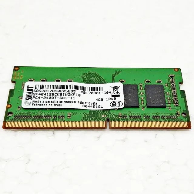 Memória RAM Notebook 4GB DDR4 2400 SODimm SMART - Foto 5