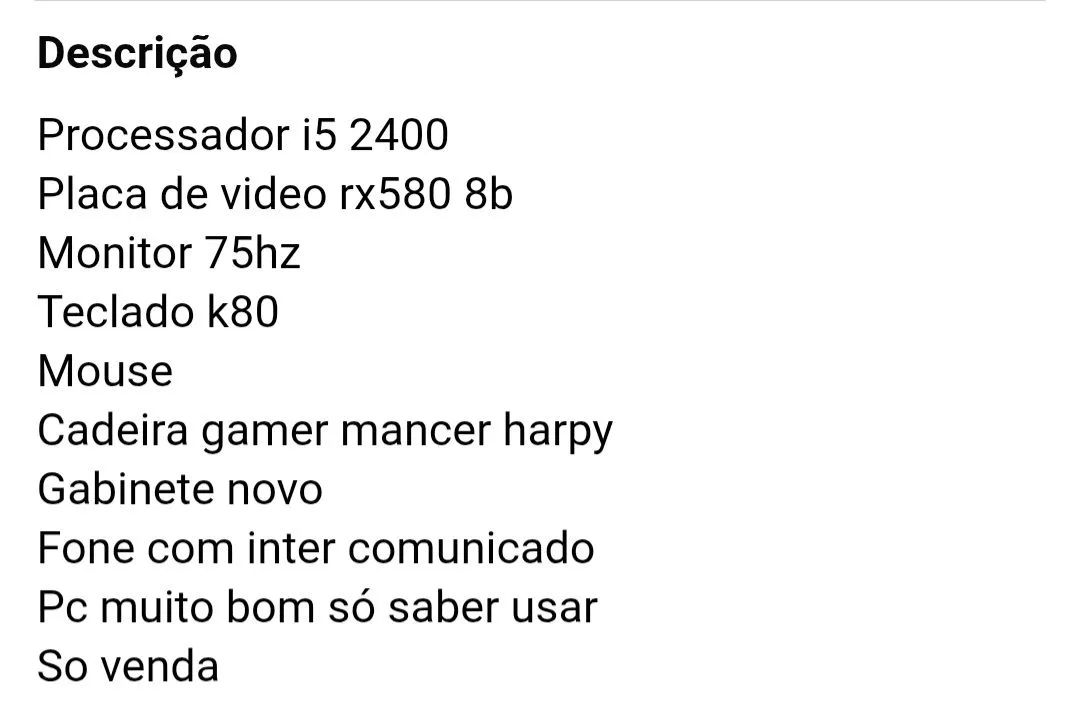 Vendo pc gamer completo - Foto 2