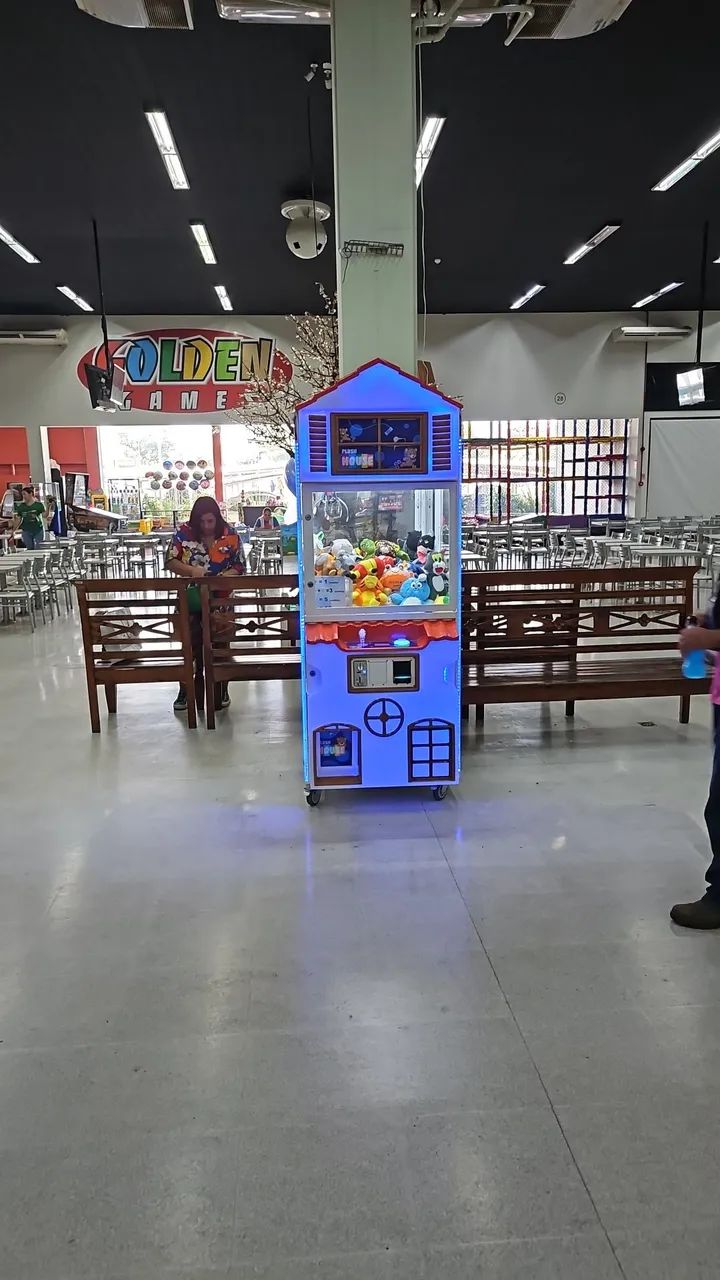 Operação máquina pelucias 
