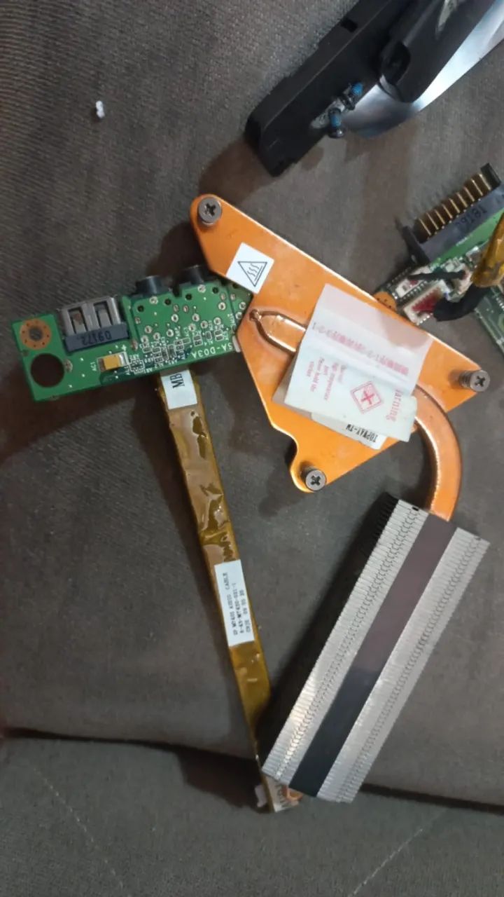 Lote de Peças para Notebook - Core 2 Duo / RAM DDR2 - Para Retirada de Componentes - Foto 4