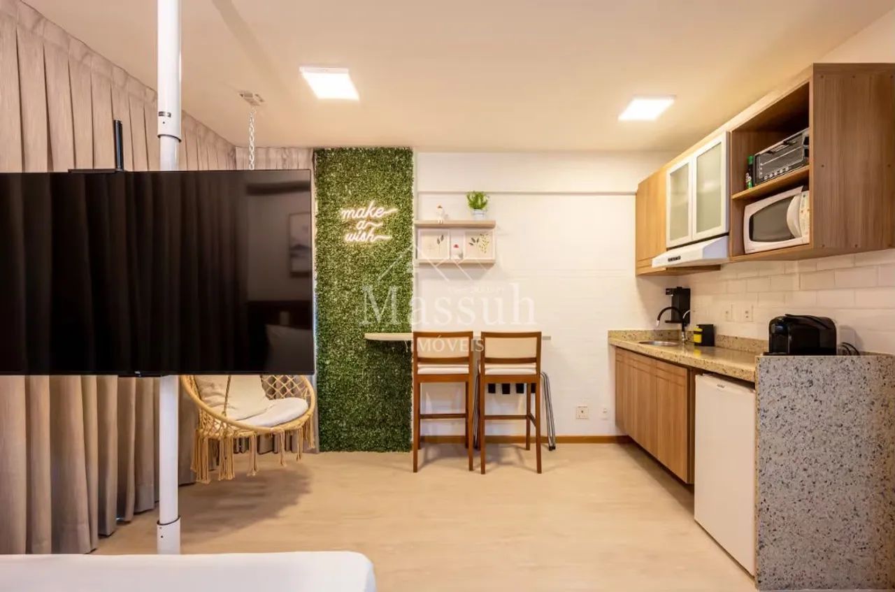 FLAT MOBILIADO DE 25,66 M² NO SAINT MORITZ HPLUS EXPRESS  ASA NORTE
